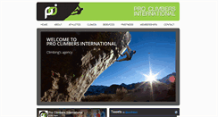 Desktop Screenshot of clinics.proclimbers.com